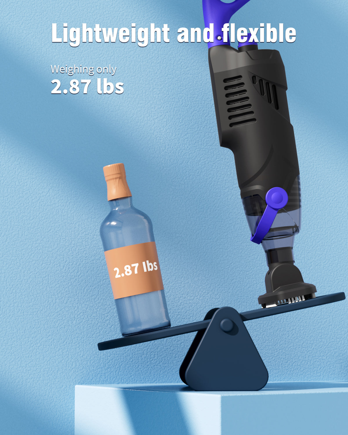 WUWO Little Shark Pool Vacuum