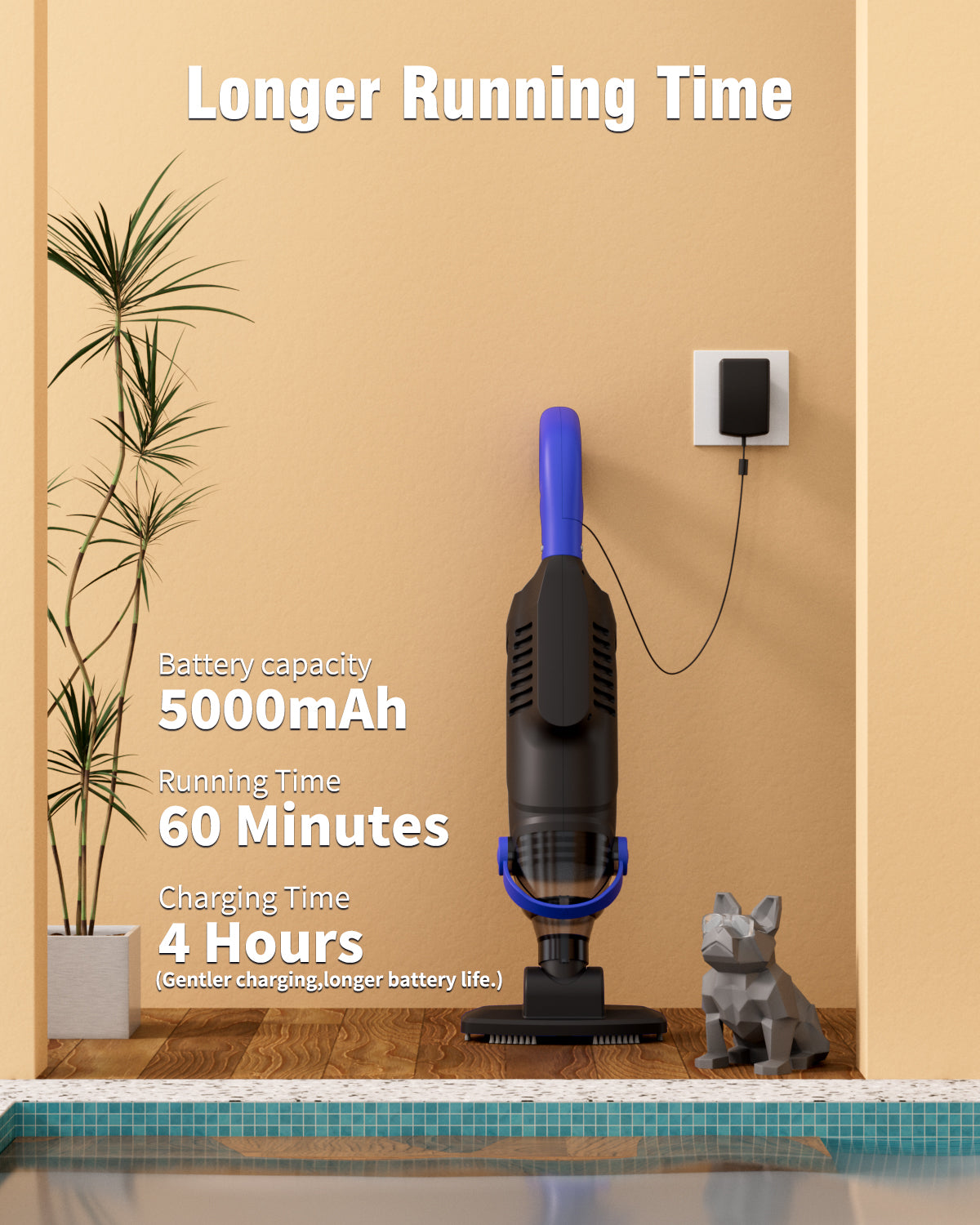 WUWO Little Shark Pool Vacuum