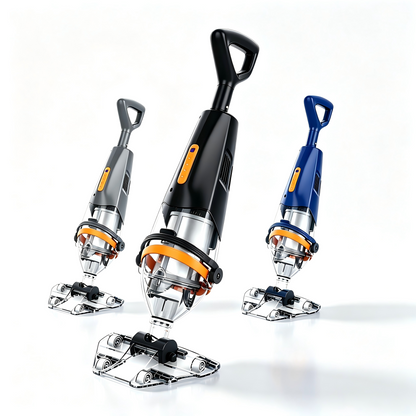 Three-color Great Shark cordless pool cleaner main product shot