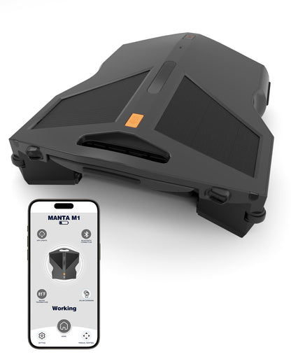 World’s First Smart Path Pool Surface Cleaner, Automatic Solar Pool Skimmer with Smart Path Planning, Solar+AC Charging, App Control for Effortless, Hands-Free Pool Cleaning