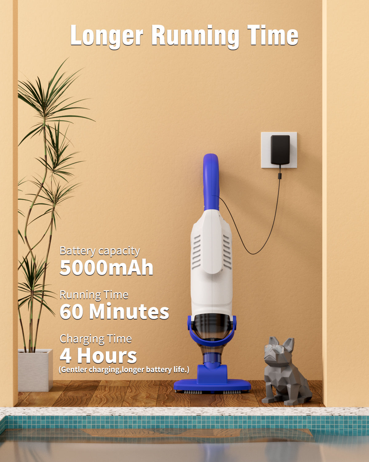 WUWO Little Shark Pool Vacuum